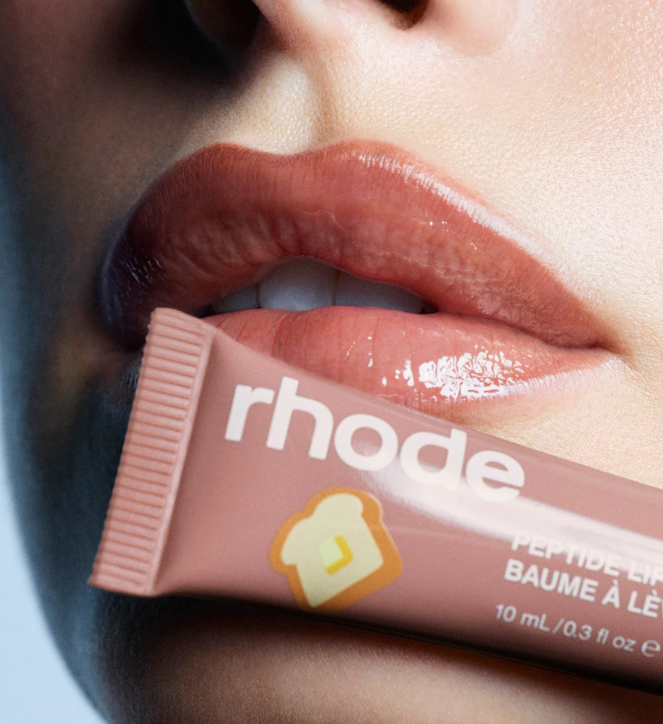 NEW ЛІМІТОВАНИЙ ароматизований тінт для вуст із пептидами RHODE TOAST ROSE TAUPE Scented Peptide Lip Tint THE TINTED LIP LAYER
